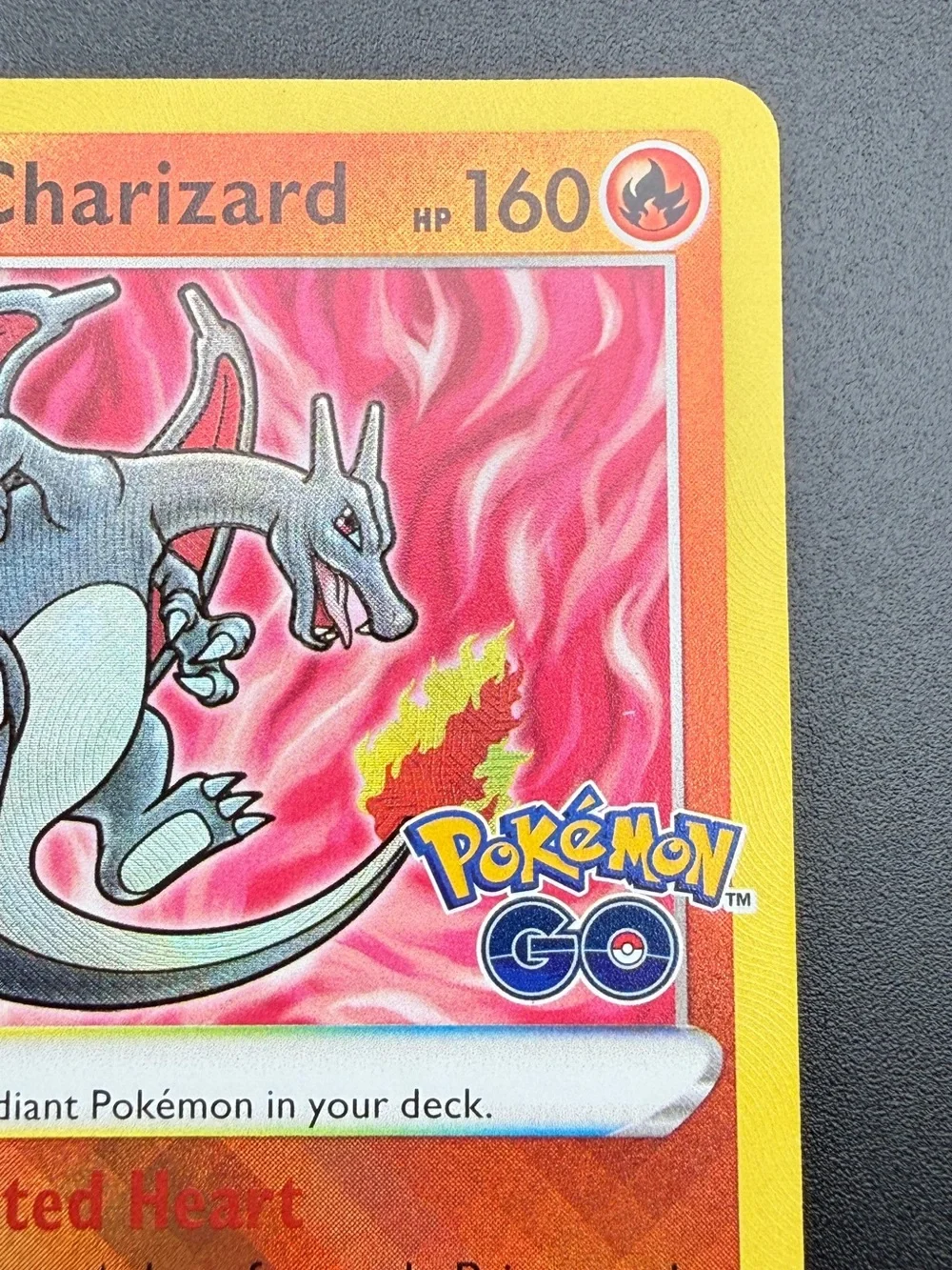 Radiant Charizard 011/078 Pokémon GO Holo Rare NM
